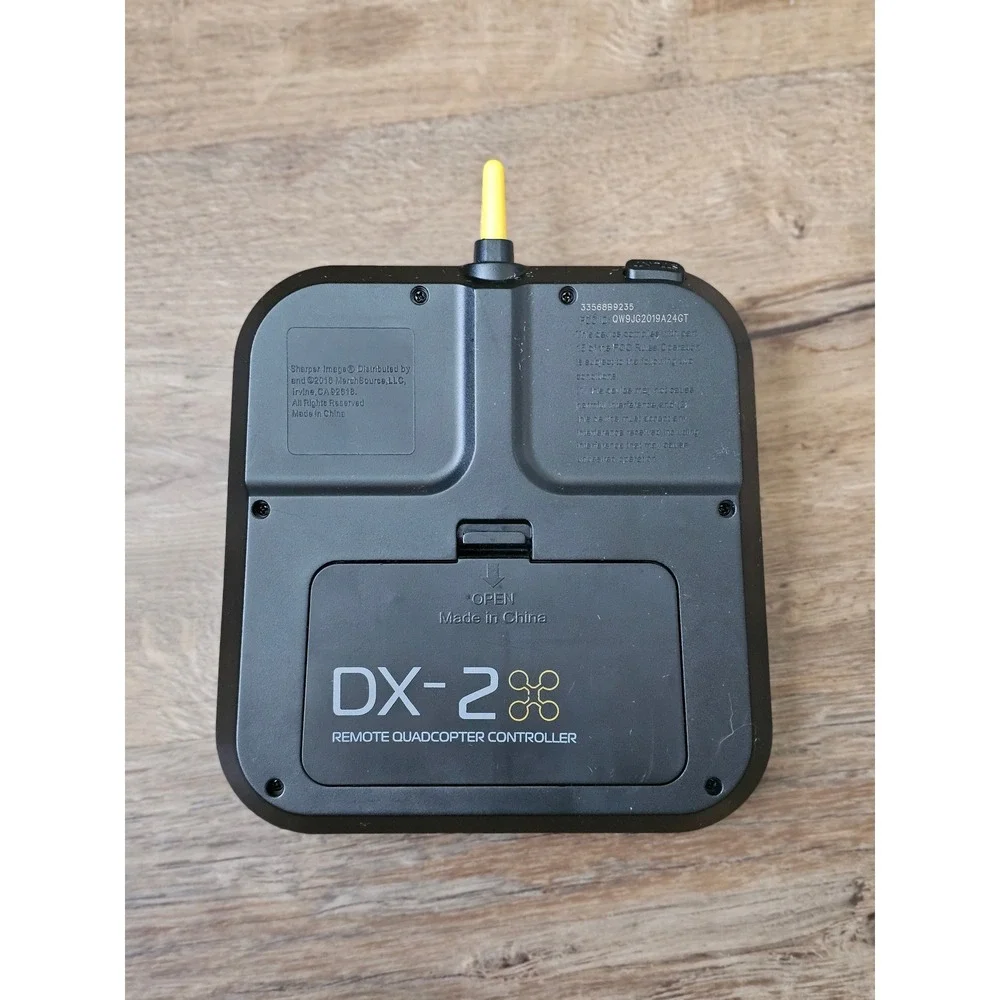 Sharper Image DX-2 Remote Quadcopter Controller Drone Transmitter 2.4GHz Black